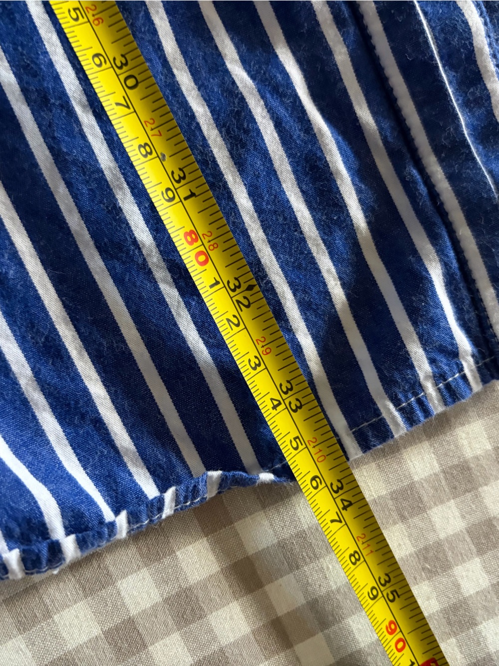 ROUCHA Tasso Stripe Shirt - Size C/ Large - Picture 16 of 16